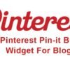 Pinterest Pin It Buttons And Follow Buttons For Blogger And WordPress