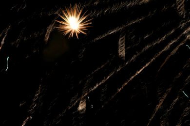 exploding fireworks effect