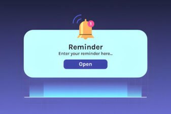 transparent notification