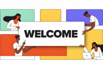 welcome message