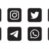 social icons