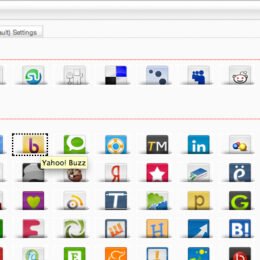 Sexy Social Bookmarks