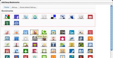 Sexy Social Bookmarks