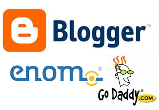 blogger-godaddy-enom-logo