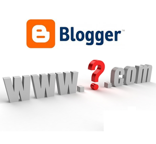 blogger tips questions change domain blogspot