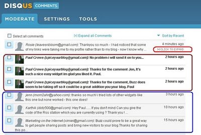 discqs dashboard