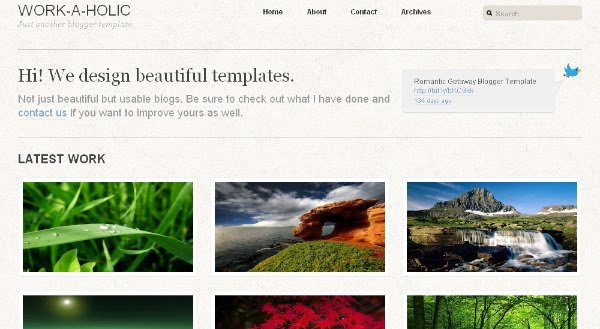 gallery blogspot theme