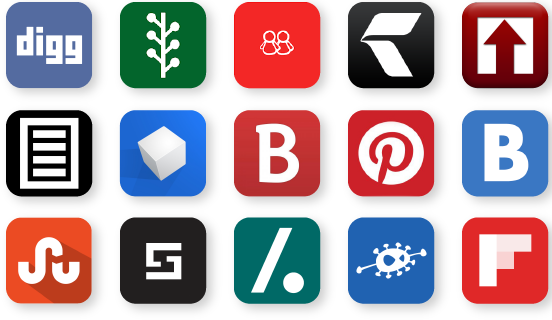 social bookmarking widget