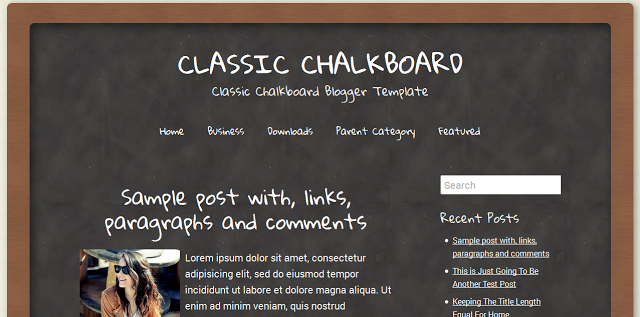 chalkboard-design-free-blogger-template