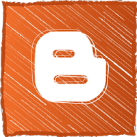 hand-drawn-blogger-logo