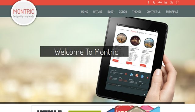 html5-css3-free-blogger-template