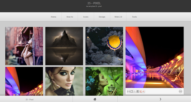 pixel-picture-gallery-blogger-template